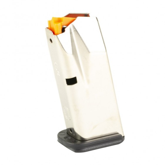 Shadow Systems CR920 10-round magazine in sleek silver finish, designed for reliability and durability in 9mm performance.